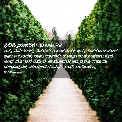 Picture 02 - ಫಿಲಿಪ್ಪಿಯವರಿಗೆ 4:10 KANIRV - ನನ್ನ ವಿಷಯದಲ್ಲಿ - Bible Verse Picture