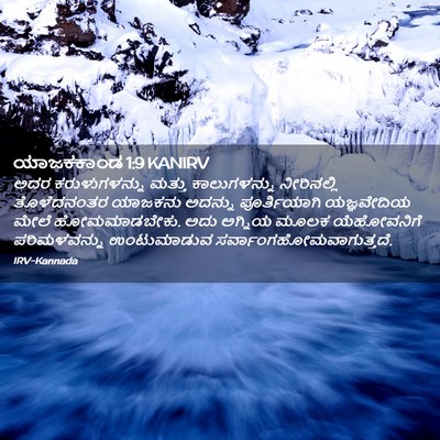 Picture 02 - ಯಾಜಕಕಾಂಡ 1:9 KANIRV - ಅದರ ಕರುಳುಗಳನ್ನು - Bible Verse Picture