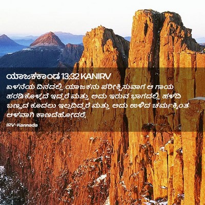 Picture 02 - ಯಾಜಕಕಾಂಡ 13:32 KANIRV - ಏಳನೆಯ ದಿನದಲ್ಲಿ - Bible Verse Picture