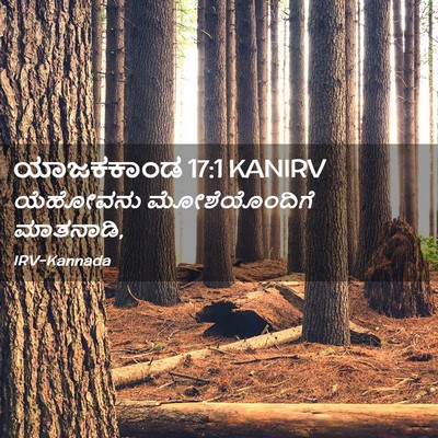 Picture 02 - ಯಾಜಕಕಾಂಡ 17:1 KANIRV - ಯೆಹೋವನು - Bible Verse Picture