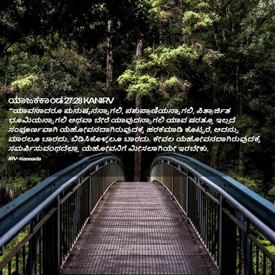 Picture 02 - ಯಾಜಕಕಾಂಡ 27:28 KANIRV - “‘ಯಾವನಾದರೂ - Bible Verse Picture