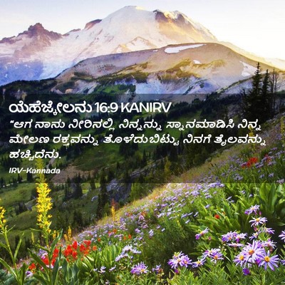 Picture 02 - ಯೆಹೆಜ್ಕೇಲನು 16:9 KANIRV - “ಆಗ ನಾನು - Bible Verse Picture