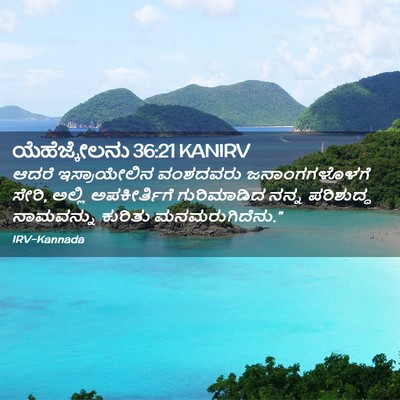Picture 02 - ಯೆಹೆಜ್ಕೇಲನು 36:21 KANIRV - ಆದರೆ ಇಸ್ರಾಯೇಲಿನ - Bible Verse Picture