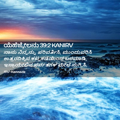Picture 02 - ಯೆಹೆಜ್ಕೇಲನು 39:2 KANIRV - ನಾನು ನಿನ್ನನ್ನು - Bible Verse Picture