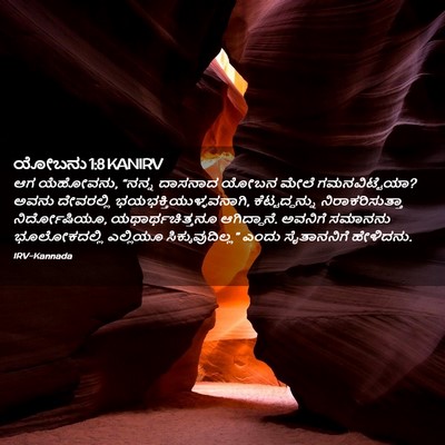 Picture 02 - ಯೋಬನು 1:8 KANIRV - ಆಗ ಯೆಹೋವನು, “ನನ್ನ - Bible Verse Picture