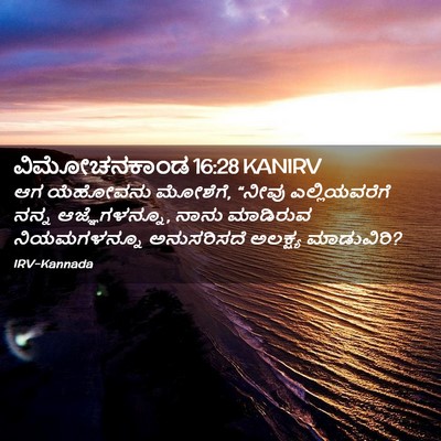 Picture 02 - ವಿಮೋಚನಕಾಂಡ 16:28 KANIRV - ಆಗ ಯೆಹೋವನು ಮೋಶೆಗೆ, - Bible Verse Picture