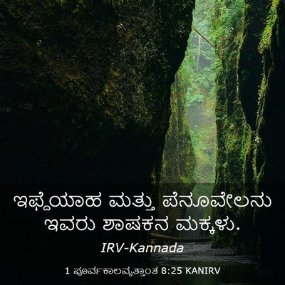 Picture 03 - 1 ಪೂರ್ವಕಾಲವೃತ್ತಾಂತ 8:25 KANIRV - ಇಫ್ದೆಯಾಹ ಮತ್ತು - Bible Verse Picture