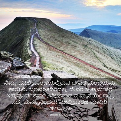 Picture 03 - 1 ಪೇತ್ರನು 5:2 KANIRV - ನಿಮ್ಮ - Bible Verse Picture