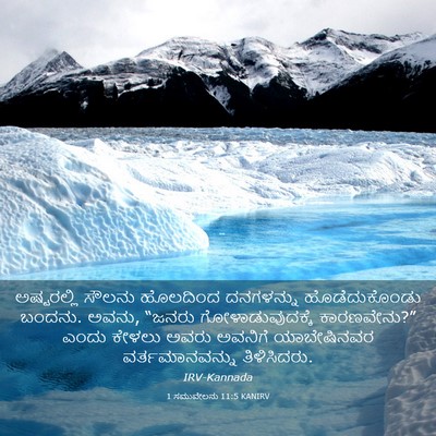 Picture 03 - 1 ಸಮುವೇಲನು 11:5 KANIRV - ಅಷ್ಟರಲ್ಲಿ ಸೌಲನು - Bible Verse Picture