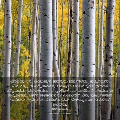 Picture 03 - 2 ಅರಸುಗಳು 20:6 KANIRV - ಇದಲ್ಲದೆ, ನಿನ್ನ - Bible Verse Picture