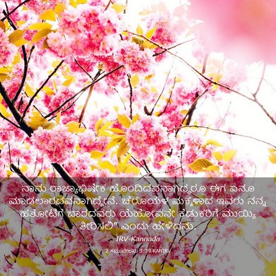 Picture 03 - 2 ಸಮುವೇಲನು 3:39 KANIRV - ನಾನು ರಾಜ್ಯಾಭಿಷೇಕ - Bible Verse Picture