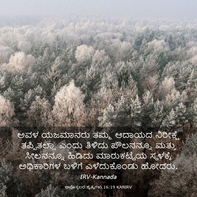 Picture 03 - ಅಪೊಸ್ತಲರ ಕೃತ್ಯಗಳು 16:19 KANIRV - ಅವಳ ಯಜಮಾನರು ತಮ್ಮ - Bible Verse Picture