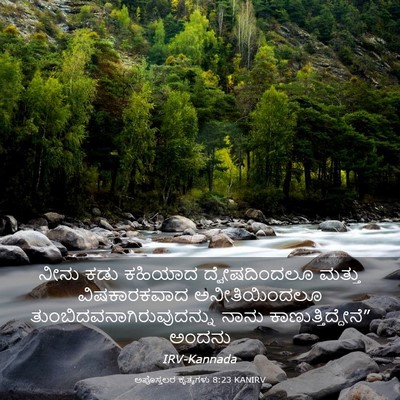 Picture 03 - ಅಪೊಸ್ತಲರ ಕೃತ್ಯಗಳು 8:23 KANIRV - ನೀನು ಕಡು ಕಹಿಯಾದ - Bible Verse Picture