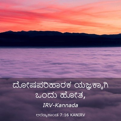 Picture 03 - ಅರಣ್ಯಕಾಂಡ 7:16 KANIRV - ದೋಷಪರಿಹಾರಕ - Bible Verse Picture