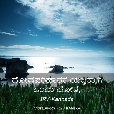 Picture 03 - ಅರಣ್ಯಕಾಂಡ 7:28 KANIRV - ದೋಷಪರಿಹಾರಕ - Bible Verse Picture