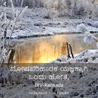 Picture 03 - ಅರಣ್ಯಕಾಂಡ 7:34 KANIRV - ದೋಷಪರಿಹಾರಕ - Bible Verse Picture