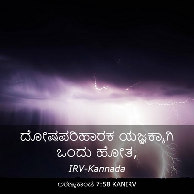 Picture 03 - ಅರಣ್ಯಕಾಂಡ 7:58 KANIRV - ದೋಷಪರಿಹಾರಕ - Bible Verse Picture