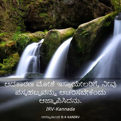 Picture 03 - ಅರಣ್ಯಕಾಂಡ 9:4 KANIRV - ಆದಕಾರಣ ಮೋಶೆ - Bible Verse Picture