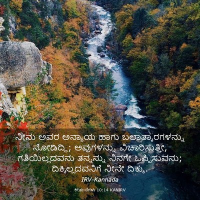 Picture 03 - ಕೀರ್ತನೆಗಳು 10:14 KANIRV - ನೀನು ಅವರ ಅನ್ಯಾಯ - Bible Verse Picture