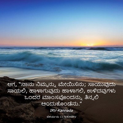 Picture 03 - ಜೆಕರ್ಯನು 11:9 KANIRV - ಆಗ, “ನಾನು - Bible Verse Picture