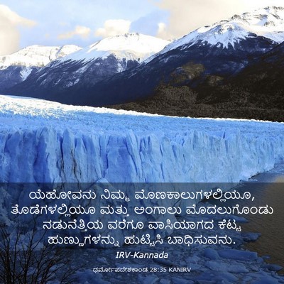 Picture 03 - ಧರ್ಮೋಪದೇಶಕಾಂಡ 28:35 KANIRV - ಯೆಹೋವನು ನಿಮ್ಮ - Bible Verse Picture