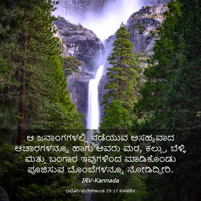Picture 03 - ಧರ್ಮೋಪದೇಶಕಾಂಡ 29:17 KANIRV - ಆ ಜನಾಂಗಗಳಲ್ಲಿ - Bible Verse Picture
