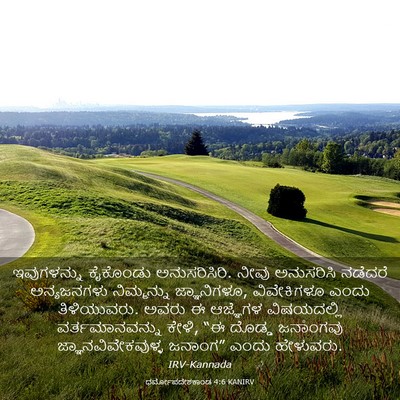 Picture 03 - ಧರ್ಮೋಪದೇಶಕಾಂಡ 4:6 KANIRV - ಇವುಗಳನ್ನು ಕೈಕೊಂಡು - Bible Verse Picture