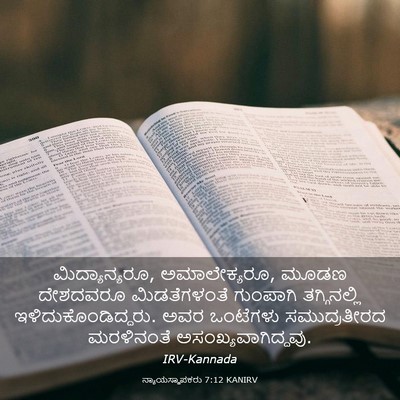 Picture 03 - ನ್ಯಾಯಸ್ಥಾಪಕರು 7:12 KANIRV - ಮಿದ್ಯಾನ್ಯರೂ, - Bible Verse Picture