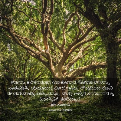 Picture 03 - ಪ್ರಲಾಪಗಳು 2:2 KANIRV - ಕರ್ತನು ಕನಿಕರಪಡದೆ - Bible Verse Picture