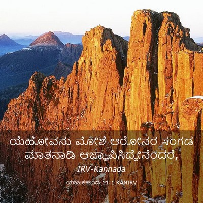 Picture 03 - ಯಾಜಕಕಾಂಡ 11:1 KANIRV - ಯೆಹೋವನು ಮೋಶೆ - Bible Verse Picture