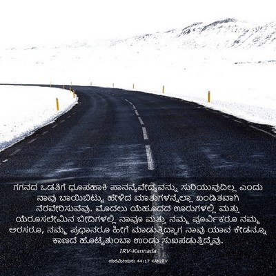 Picture 03 - ಯೆರೆಮೀಯನು 44:17 KANIRV - ಗಗನದ ಒಡತಿಗೆ - Bible Verse Picture