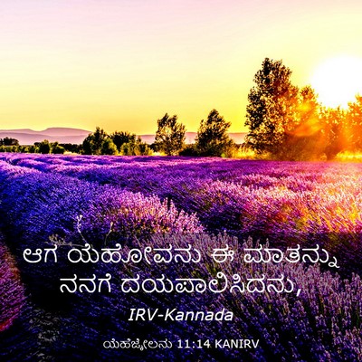 Picture 03 - ಯೆಹೆಜ್ಕೇಲನು 11:14 KANIRV - ಆಗ ಯೆಹೋವನು ಈ - Bible Verse Picture