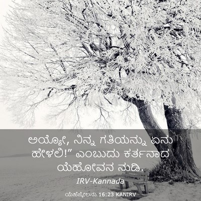 Picture 03 - ಯೆಹೆಜ್ಕೇಲನು 16:23 KANIRV - ಅಯ್ಯೋ, ನಿನ್ನ - Bible Verse Picture