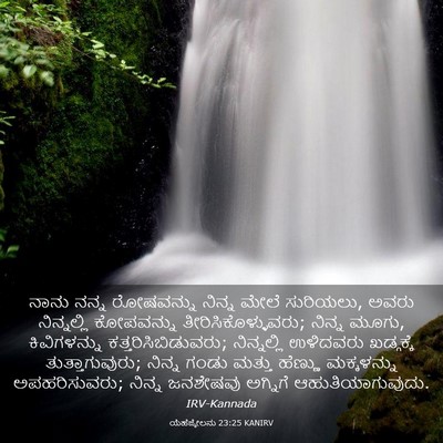Picture 03 - ಯೆಹೆಜ್ಕೇಲನು 23:25 KANIRV - ನಾನು ನನ್ನ - Bible Verse Picture