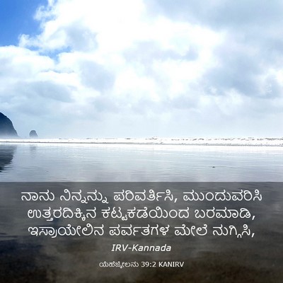 Picture 03 - ಯೆಹೆಜ್ಕೇಲನು 39:2 KANIRV - ನಾನು ನಿನ್ನನ್ನು - Bible Verse Picture