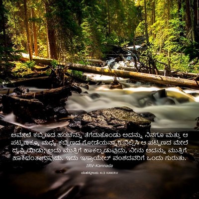Picture 03 - ಯೆಹೆಜ್ಕೇಲನು 4:3 KANIRV - ಆಮೇಲೆ ಕಬ್ಬಿಣದ - Bible Verse Picture