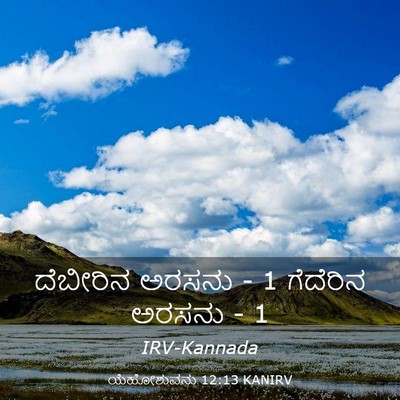 Picture 03 - ಯೆಹೋಶುವನು 12:13 KANIRV - ದೆಬೀರಿನ ಅರಸನು - 1 - Bible Verse Picture