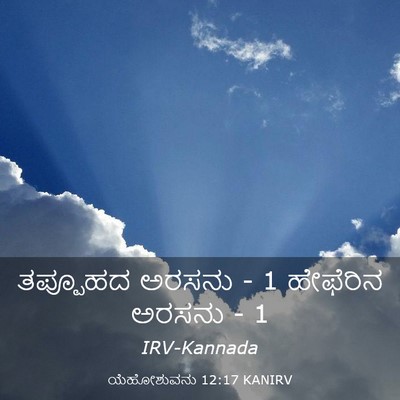 Picture 03 - ಯೆಹೋಶುವನು 12:17 KANIRV - ತಪ್ಪೂಹದ ಅರಸನು - 1 - Bible Verse Picture