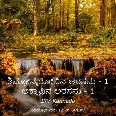 Picture 03 - ಯೆಹೋಶುವನು 12:20 KANIRV - ಶಿಮ್ರೋನ್ಮೆರೋನಿನ - Bible Verse Picture
