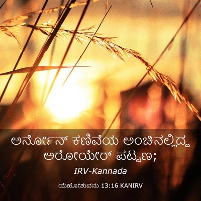 Picture 03 - ಯೆಹೋಶುವನು 13:16 KANIRV - ಅರ್ನೋನ್ ಕಣಿವೆಯ - Bible Verse Picture