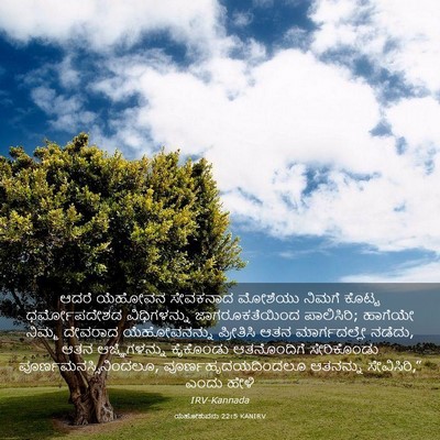 Picture 03 - ಯೆಹೋಶುವನು 22:5 KANIRV - ಆದರೆ ಯೆಹೋವನ - Bible Verse Picture