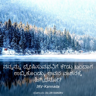 Picture 03 - ಯೋಬನು 31:29 KANIRV - ನನ್ನನ್ನು - Bible Verse Picture