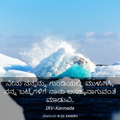 Picture 03 - ಯೋಬನು 9:31 KANIRV - ನೀನು ನನ್ನನ್ನು - Bible Verse Picture
