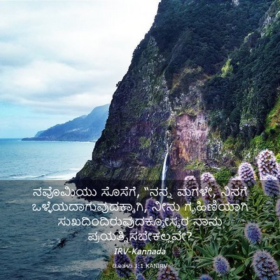 Picture 03 - ರೂತಳು 3:1 KANIRV - ನವೊಮಿಯು ಸೊಸೆಗೆ, - Bible Verse Picture