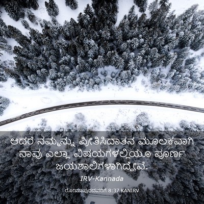Picture 03 - ರೋಮಾಪುರದವರಿಗೆ 8:37 KANIRV - ಆದರೆ ನಮ್ಮನ್ನು - Bible Verse Picture