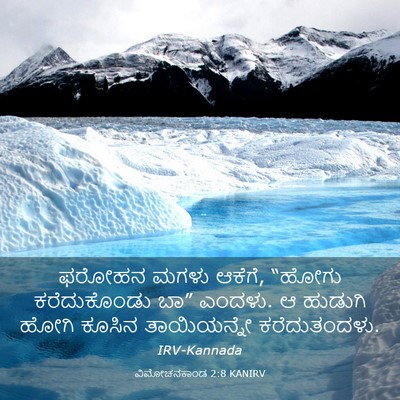 Picture 03 - ವಿಮೋಚನಕಾಂಡ 2:8 KANIRV - ಫರೋಹನ ಮಗಳು ಆಕೆಗೆ, - Bible Verse Picture