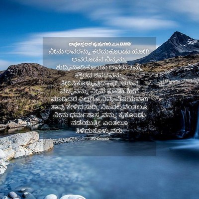 Picture 04 - ಅಪೊಸ್ತಲರ ಕೃತ್ಯಗಳು 21:24 KANIRV - ನೀನು ಅವರನ್ನು - Bible Verse Picture