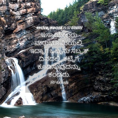Picture 04 - ಅರಣ್ಯಕಾಂಡ 15:32 KANIRV - ಇಸ್ರಾಯೇಲರು - Bible Verse Picture