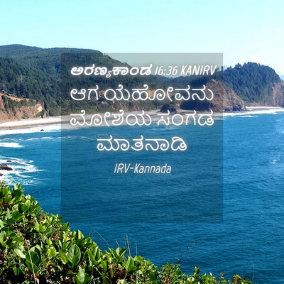 Picture 04 - ಅರಣ್ಯಕಾಂಡ 16:36 KANIRV - ಆಗ ಯೆಹೋವನು ಮೋಶೆಯ - Bible Verse Picture