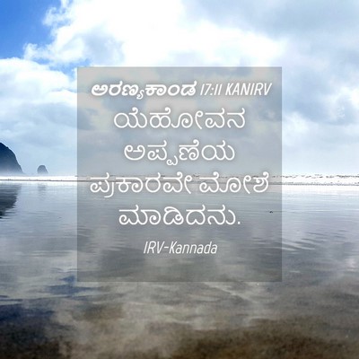 Picture 04 - ಅರಣ್ಯಕಾಂಡ 17:11 KANIRV - ಯೆಹೋವನ ಅಪ್ಪಣೆಯ - Bible Verse Picture